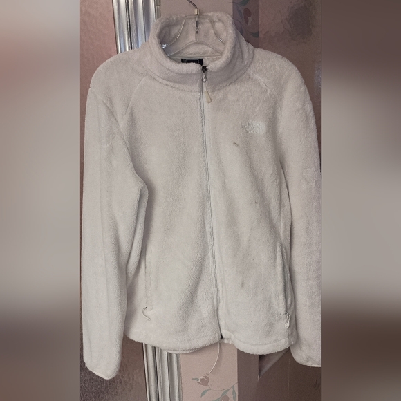 The North Face Jackets & Blazers - The North Face Cream Thick Fleece Jacket Women's Large